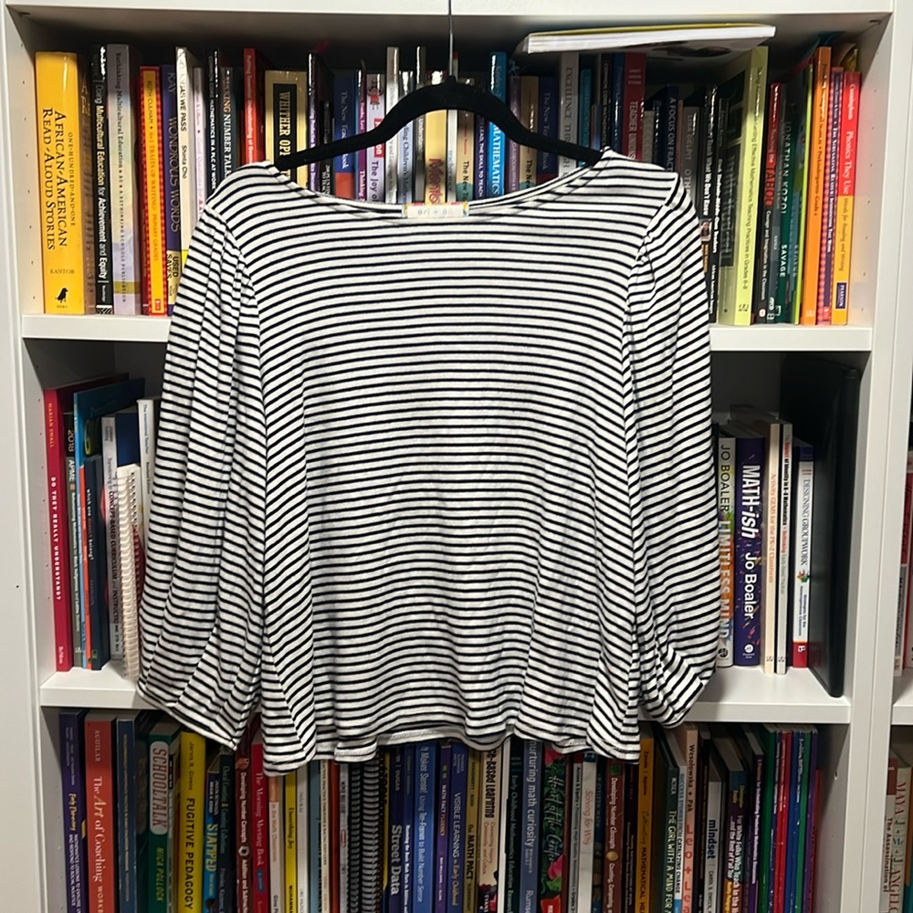 Anthropologie Bubble sleeve blouse